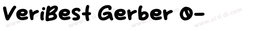 VeriBest Gerber 0字体转换